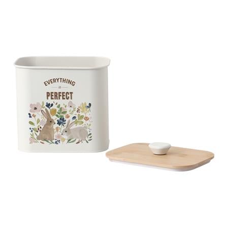 RECTANGULAR CANISTER WITH PULL LID KECH BUNNY BOX 2.3L [EXCLUSIVE FROM HOMEPRO THAILAND]