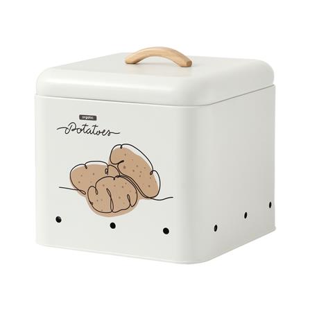 RECTANGULAR CANISTER WITH PULL LID KECH SK POTATO 8.5L [EXCLUSIVE FROM HOMEPRO THAILAND]