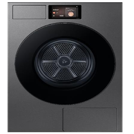 SAMSUNG FRONT LOAD DRYER HEAT PUMP DV90F17CDSFQ 17KG BLACK