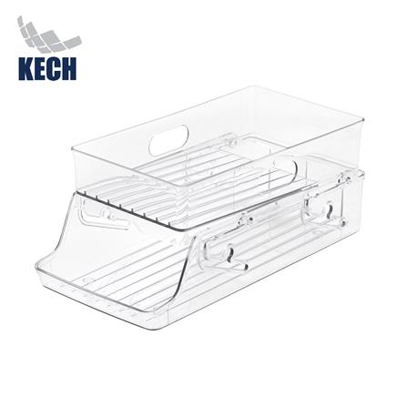 2-TIER REFRIGERATOR CAN ORGANIZER BIN KECH FROSTY [EXCLUSIVE FROM HOMEPRO THAILAND]