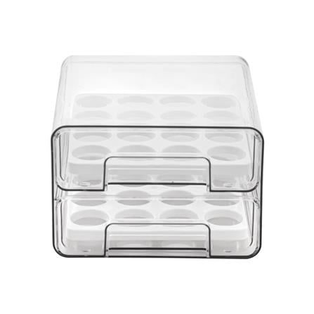 2-TIER EGG DRAWER BOX (32-EGG) KECH FROSTY [EXCLUSIVE FROM HOMEPRO THAILAND]