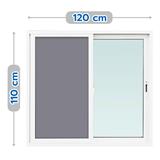 UPVC SLIDING WINDOW WITH SCREEN S-S AZLE 120X110CM WHITE [EXCLUSIVE FROM HOMEPRO THAILAND]