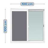 ALUMINUM SLIDING WINDOW S-S AZLE 100X100CM WHITE [EXCLUSIVE FROM HOMEPRO THAILAND]