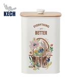 RECTANGULAR CANISTER WITH PULL LID KECH BUNNY BOX 3.4L [EXCLUSIVE FROM HOMEPRO THAILAND]