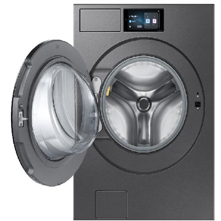 SAMSUNG FRONT LOAD WASHING MACHINE WF90F25ADSFQ 25KG DARK STEEL
