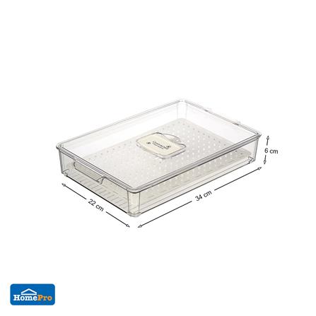 FRIDGE STORAGE BOX KECH COOL 22X34CM S [EXCLUSIVE FROM HOMEPRO THAILAND]