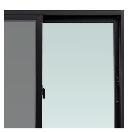 ALUMINUM SLIDING WINDOW WITH SCREEN S-S AZLE 120X110CM BLACK [EXCLUSIVE FROM HOMEPRO THAILAND]