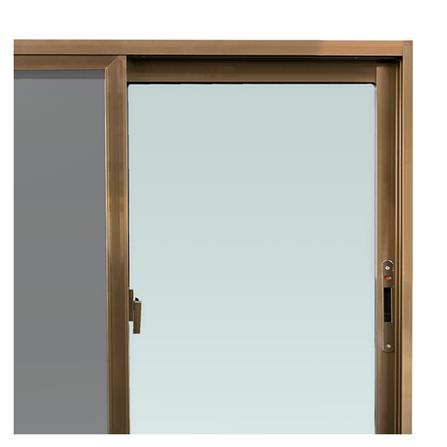 ALUMINUM SLIDING WINDOW WITH SCREEN S-S AZLE 120X110CM LIGHT BROWN [EXCLUSIVE FROM HOMEPRO THAILAND]