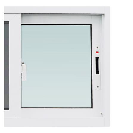 UPVC SLIDING WINDOW WITH SCREEN S-S AZLE 80X50CM WHITE [EXCLUSIVE FROM HOMEPRO THAILAND]