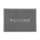HLS DUST MAT S.WELCOME 50X70 GRAY [EXCLUSIVE FROM HOMEPRO THAILAND]