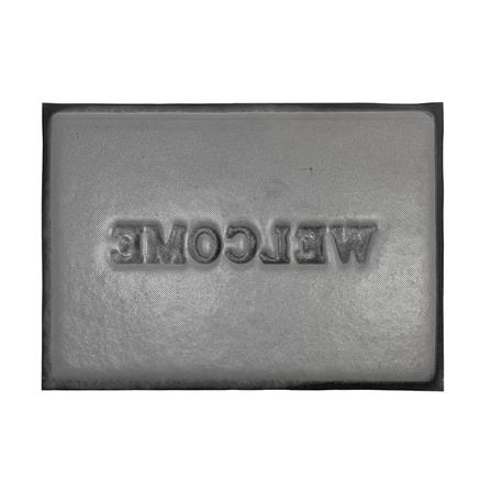 HLS DUST MAT S.WELCOME 50X70 GRAY [EXCLUSIVE FROM HOMEPRO THAILAND]