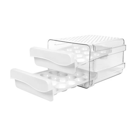 DOUBLE LAYER 40 EGG STORAGE DRAWER KECH