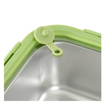 STAINLESS STEEL FOOD CONTAINER KECH SHINEE 1.25L GREEN