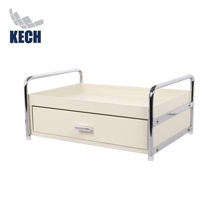 1-TIER CONDIMENT RACK WITH DRAWER KECH CREAMY 32.5X23.5X16CM CREAM [EXCLUSIVE FROM HOMEPRO THAILAND]