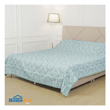 BED COVER 6FT HOME LIVING STYLE RILEY GREEN [EXCLUSIVE FROM HOMEPRO THAILAND]