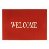 HLS DUST MAT WELCOME 120X180 RED [EXCLUSIVE FROM HOMEPRO THAILAND]