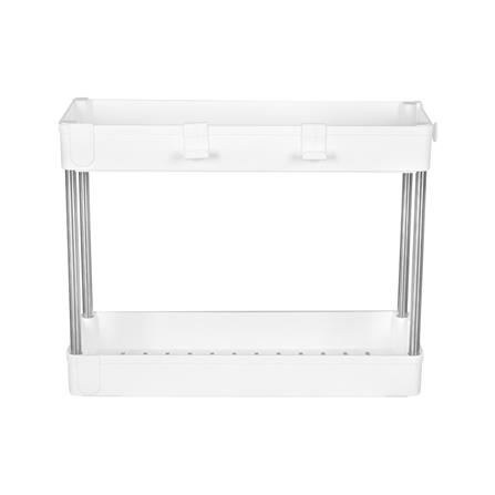 2-TIER STORAGE RACK KECH NIFTY 40X13X31CM WHITE [EXCLUSIVE FROM HOMEPRO THAILAND]