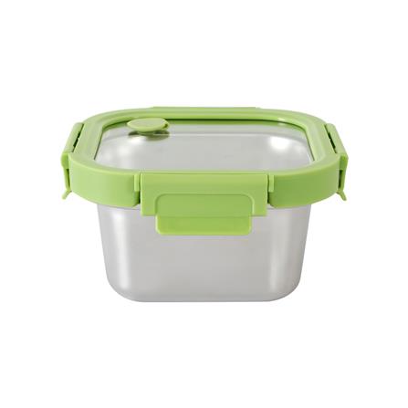 STAINLESS STEEL FOOD CONTAINER KECH SHINEE 0.64L GREEN