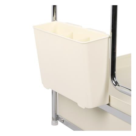 2-TIER CONDIMENT RACK WITH DRAWER KECH CREAMY 42.5X23.5X42CM CREAM [EXCLUSIVE FROM HOMEPRO THAILAND]