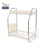 2-TIER CONDIMENT RACK KECH CREAMY 33X18X38.5CM CREAM [EXCLUSIVE FROM HOMEPRO THAILAND]