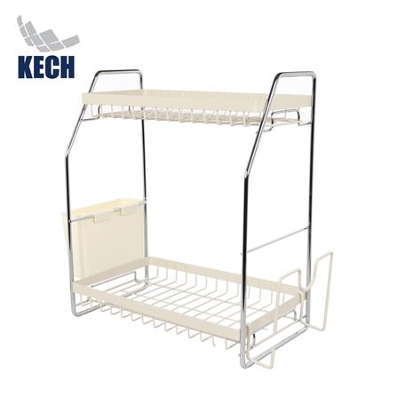 2-TIER CONDIMENT RACK KECH CREAMY 33X18X38.5CM CREAM [EXCLUSIVE FROM HOMEPRO THAILAND]