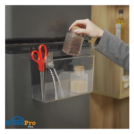 MAGNETIC STORAGE BOX KECH BEAM SIZE L CLEAR [EXCLUSIVE FROM HOMEPRO THAILAND]