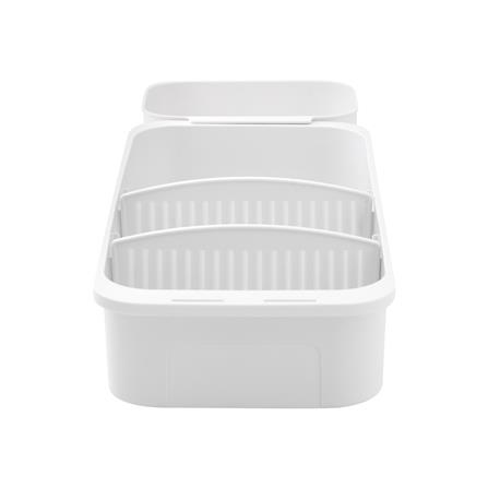 STORAGE BOX WITH CASTERS 42X20.5X9.5CM WHITE [EXCLUSIVE FROM HOMEPRO THAILAND]