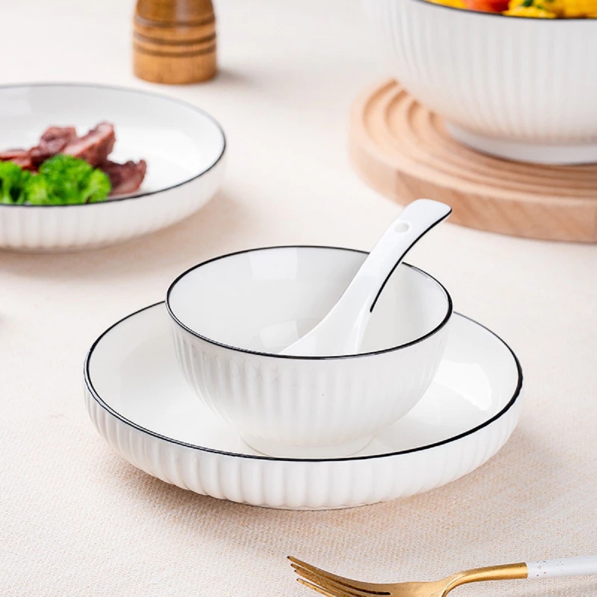 SHIRO PORCELIN SPOON SH50