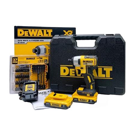 DEWALT 20V BRUSHLESS IMPACT DRIVER (2x 2.0Ah Battery) DCF7871D2A-B1