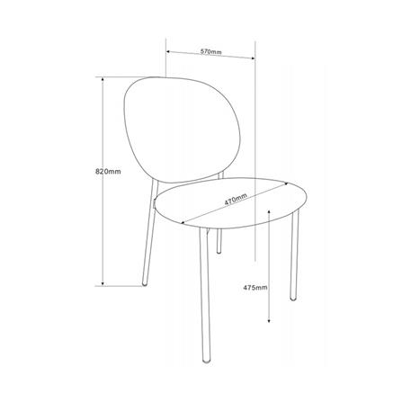 DINING CHAIR FURDINI TWIN BEIGE [PRE-ORDER IMPORT PRODUCTS]