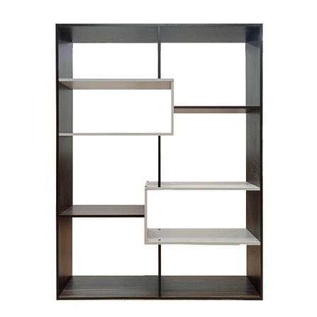 6-TIER SHELVING UNIT FURDINI ATLANTA 120CM ACACIA/GREY [EXCLUSIVE FROM HOMEPRO THAILAND]