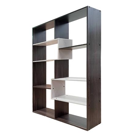 6-TIER SHELVING UNIT FURDINI ATLANTA 120CM ACACIA/GREY [EXCLUSIVE FROM HOMEPRO THAILAND]