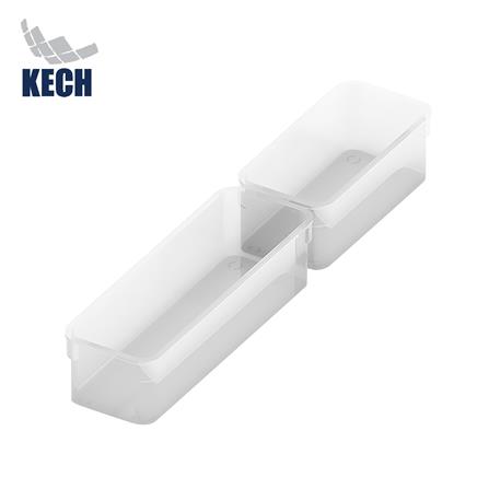 DRAWER ORGANIZER TRAY KECH WINK SET2 2PCS CLEAR [EXCLUSIVE FROM HOMEPRO THAILAND]