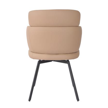 SWIVEL DINING CHAIR FURDINI FUMERO TAUPE [PRE-ORDER IMPORT PRODUCTS]