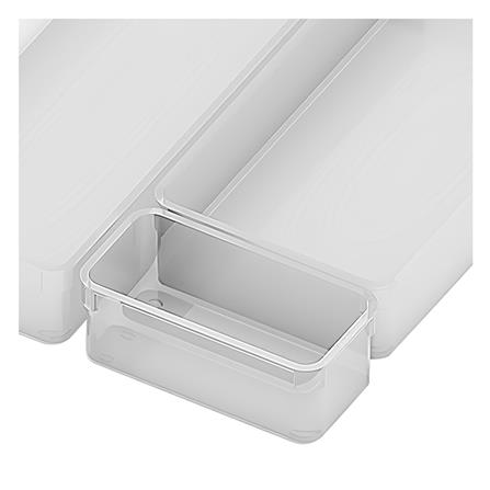 DRAWER ORGANIZER TRAY KECH WINK SET4 3PCS CLEAR [EXCLUSIVE FROM HOMEPRO THAILAND]