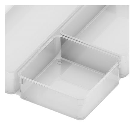 DRAWER ORGANIZER TRAY KECH WINK SET3 3PCS CLEAR [EXCLUSIVE FROM HOMEPRO THAILAND]