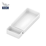 DRAWER ORGANIZER TRAY KECH OMO SET2 2PCS WHITE [EXCLUSIVE FROM HOMEPRO THAILAND]