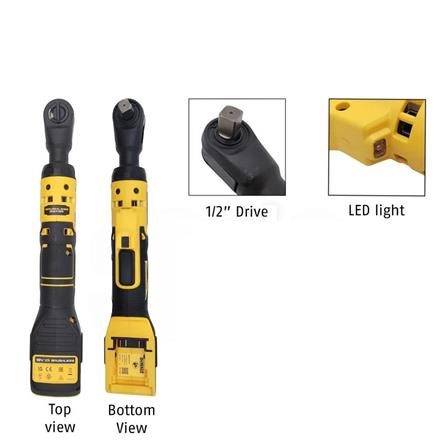 DEWALT 18V 1/2" BRUSHLESS OPEN HEAD RATCHET (SOLO) DCF512N-XJ