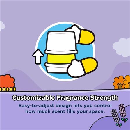 GLADE HELLO KITTY SCENTED GEL180G FROSTY SNOW