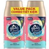 GLADE AUTOMATIC SPRAY REFILLS ROSE PEONY 252ML TWIN PACK
