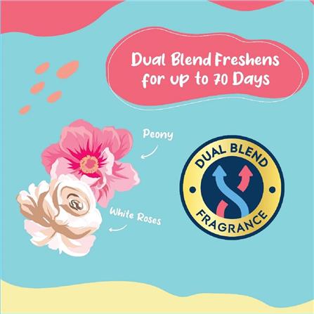 GLADE AUTOMATIC SPRAY REFILLS ROSE PEONY 252ML TWIN PACK