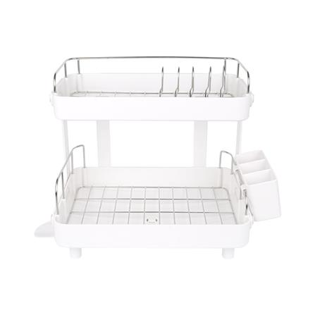 2-TIER ABS AND STAINLESS STEEL DISH DRAINER KECH PURO [EXCLUSIVE FROM HOMEPRO THAILAND]