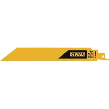 DEWALT 9" RECIPROCATING SAW BLADE (HEAVY METAL) [14TPI] 5PCS/PACK DWAR9114