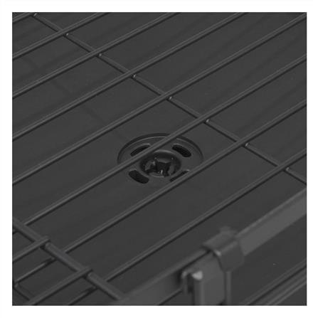 POWDER-COATED STEEL DISH DRYING RACK KECH BLACKY EXTENDABLE [EXCLUSIVE FROM HOMEPRO THAILAND]