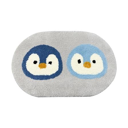 HOME LIVING STYLE RUG LITTLE-PENGUIN 45X70CM GRAY