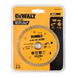 DEWALT 4" DIAMOND ULTRA THIN CUTTING DISC 1.2MM (DRY/WET CUT) [TURBO RIM] DW4724UT-B1