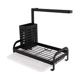 KITCHEN SINK SPONGE HOLDER KECH MODISH BLACK [EXCLUSIVE FROM HOMEPRO THAILAND]