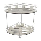 CORNER RACK AQ-3151A2 STAINLESS STEEL 2-TIER [EXCLUSIVE FROM HOMEPRO THAILAND]