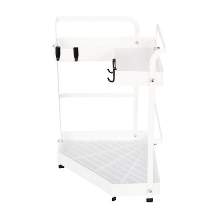 2-TIER CORNER RACK KECH MODISH WHITE [EXCLUSIVE FROM HOMEPRO THAILAND]