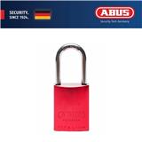 (ONLINE) ABUS 40MM TITALIUM ALUMINIUM PADLOCK WITH 2 KEYS 83AL/40 RED